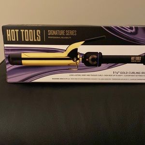 Hot tools  1 1/4  Gold Curling Iron